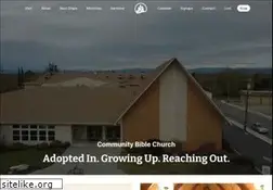 Sites similar to communitybible.us