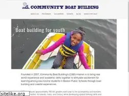 Sites similar to communityboatbuilding.org