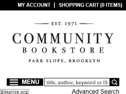 Sites similar to communitybookstore.net