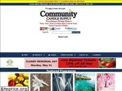 Sites similar to communitycandlesupply.com
