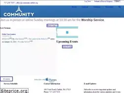 Sites similar to communitycarlisle.org