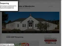 Sites similar to communitycenterofmendocino.org
