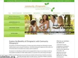 Sites similar to communitychiropractic.net