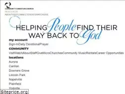Sites similar to communitychristian.org
