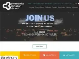 Sites similar to communitychristianchurch.com