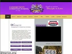 Sites similar to communitychristianschool.com