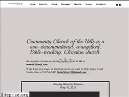Sites similar to communitychurchofthehills.org