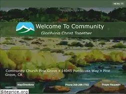 Sites similar to communitychurchpinegrove.org