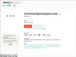 Sites similar to communitycompact.com