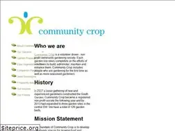 Sites similar to communitycrop.org
