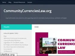 Sites similar to communitycurrencieslaw.org