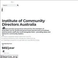 Sites similar to communitydirectors.com.au