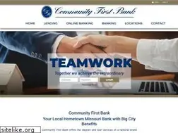 Sites similar to communityfirstbank.net