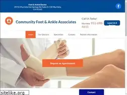 Sites similar to communityfootandankle.com