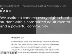 Sites similar to communityforyouth.org
