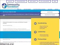 Sites similar to communityfoundationlf.org