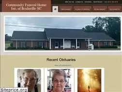 Sites similar to communityfuneralhomenc.com