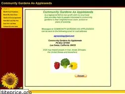 Sites similar to communitygardensasappleseeds.info