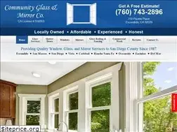 Sites similar to communityglassandmirror.com