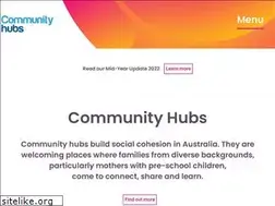 Sites similar to communityhubs.org.au