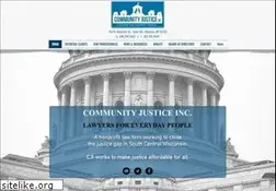 Sites similar to communityjusticeinc.org