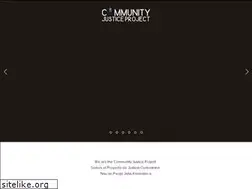 Sites similar to communityjusticeproject.com