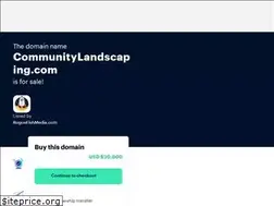 Sites similar to communitylandscaping.com