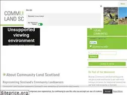 Sites similar to communitylandscotland.org.uk