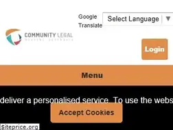 Sites similar to communitylaw.net