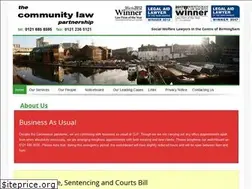 Sites similar to communitylawpartnership.co.uk