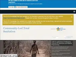 Sites similar to communityledtotalsanitation.org