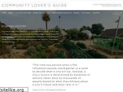 Sites similar to communityloversguide.org