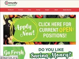 Sites similar to communitymarkets.com