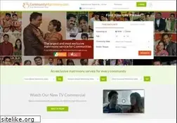 Sites similar to communitymatrimony.com