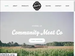 Sites similar to communitymeatco.com