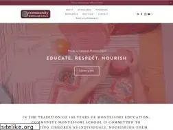 Sites similar to communitymontessori.org