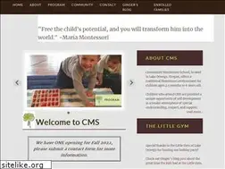 Sites similar to communitymontessorischool.net