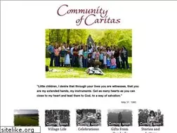 Sites similar to communityofcaritas.com