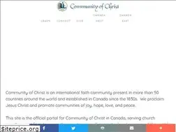 Sites similar to communityofchrist.ca