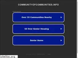 Sites similar to communityofcommunities.info