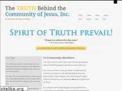 Sites similar to communityofjesus.net