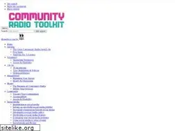 Sites similar to communityradiotoolkit.net