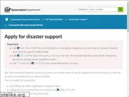 Sites similar to communityrecovery.qld.gov.au