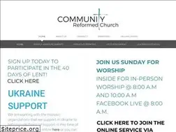 Sites similar to communityreformed.net