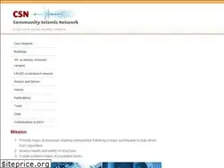 Sites similar to communityseismicnetwork.org