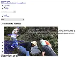 Sites similar to communityservice.eku.edu