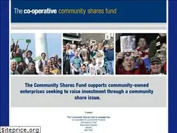 Sites similar to communitysharesfund.coop