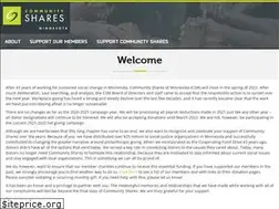 Sites similar to communitysharesmn.org