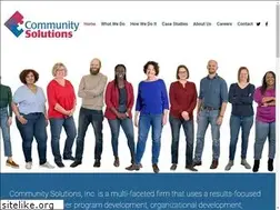 Sites similar to communitysolutionsinc.net