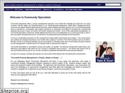 Sites similar to communityspecialists.net